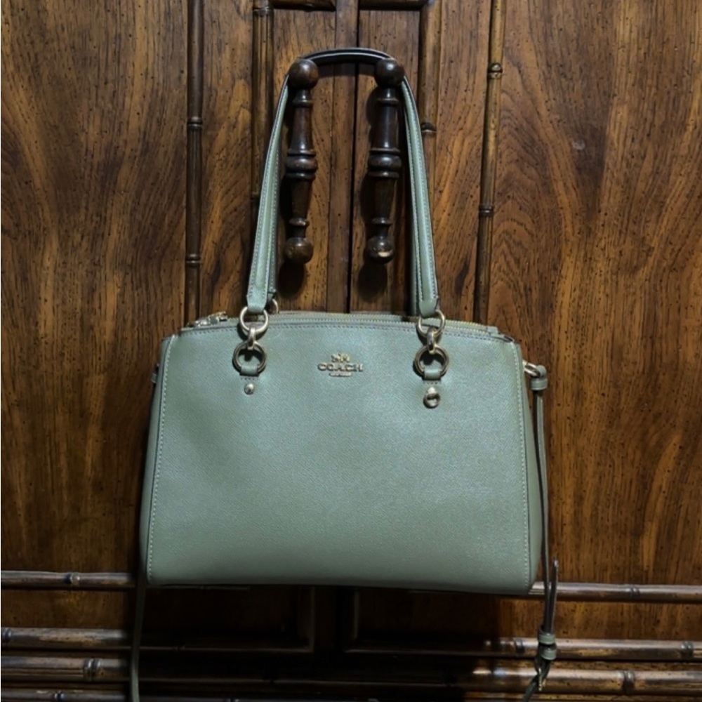 Coach Green Handbag - Picture 5 of 13